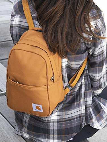Carhartt Classic Mini Backpack, Durable, Water-Resistant Backpack with Adjustable Shoulder Straps, Black