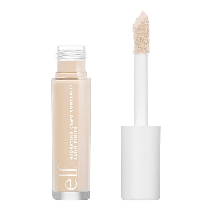 e.l.f. Hydrating Camo Concealer | Full-Coverage, Vegan, Light Beige