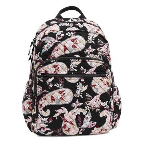 Vera Bradley Cotton Campus Backpack, Botanical Paisley