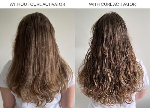 Alcôve - Curl Activator for Curly Hair - Argan Oil, Pomegranate Seed & Mango Extract - Defining Cream for Wavy Hair - Anti Frizz - Moisturizing - Effective in High Humidity - 250ml