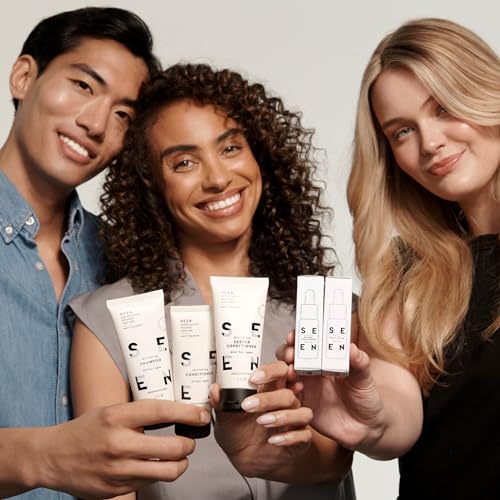 SEEN Discovery Kit - Fragrance Free - Non-Comedogenic & Sulfate-Free Hair Set- Dermatologist-Developed - Safe for Sensitive, Eczema & Acne Prone Skin