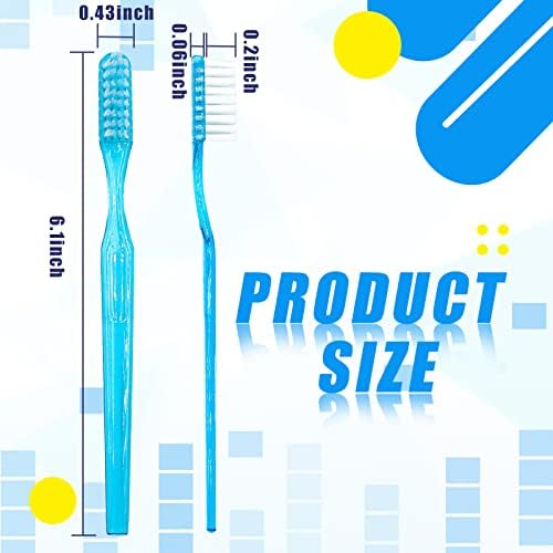 Disposable Toothbrushes with Toothpaste Adult Pre-Pasted Disposable Toothbrushes Travel Toothbrushes with Toothpaste Bulk Toothbrushes Waterless Toothbrush Individually Wrapped Mint-100Pcs