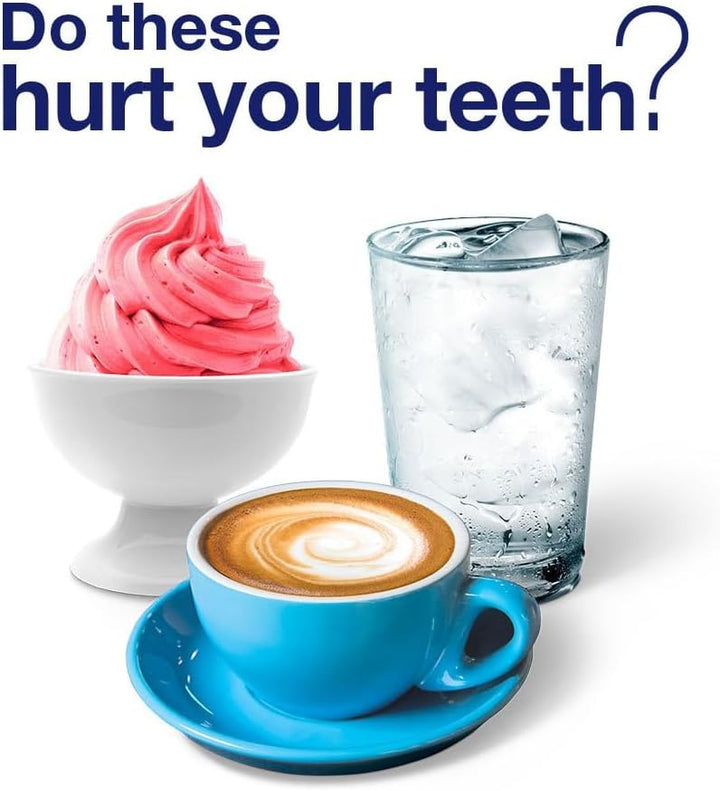 Sensodyne Rapid Relief Sensitivity and Cavity Prevention Toothpaste, Mint, 3.4 oz (96.4g) - Pack of 4