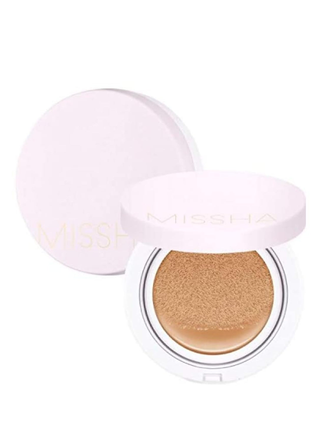 Missha Magic Cushion Foundation No.27 Honey Beige For Medium/Tan Skin - Flawless Coverage, Dewy Finish, Easy Application For All