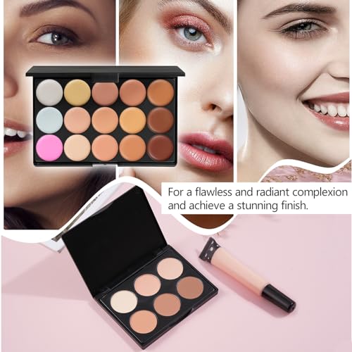 Makeup Kit For Girls Gift, Make up Kit For Women Full Kit Includes Sponge Eyeshadow Liquid Lipstick Concealer Eyeliner Eyebrow Makeup Bag