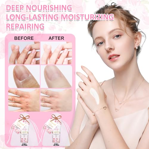 60 Sets Baby Shower Hand Cream, Wedding Hand Cream Gifts, Baby Shower Party Favors Gifts for Guests Bridal Shower,Thank You Gifts,Travel Size Hand Lotion Bulk for Wedding(Baby Girls)