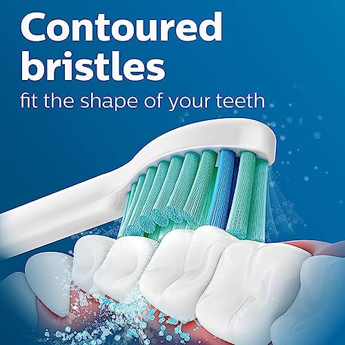 Philips Sonicare Genuine Simply Clean Replacement Toothbrush Heads, 2 Brush Heads, White, HX6012/04