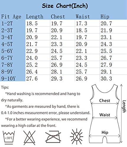 Domusgo Girls Gymnastics Leotards Size 8-9 Years Old Shiny Rainbow Stars Tumbling Sleeveless Biketard
