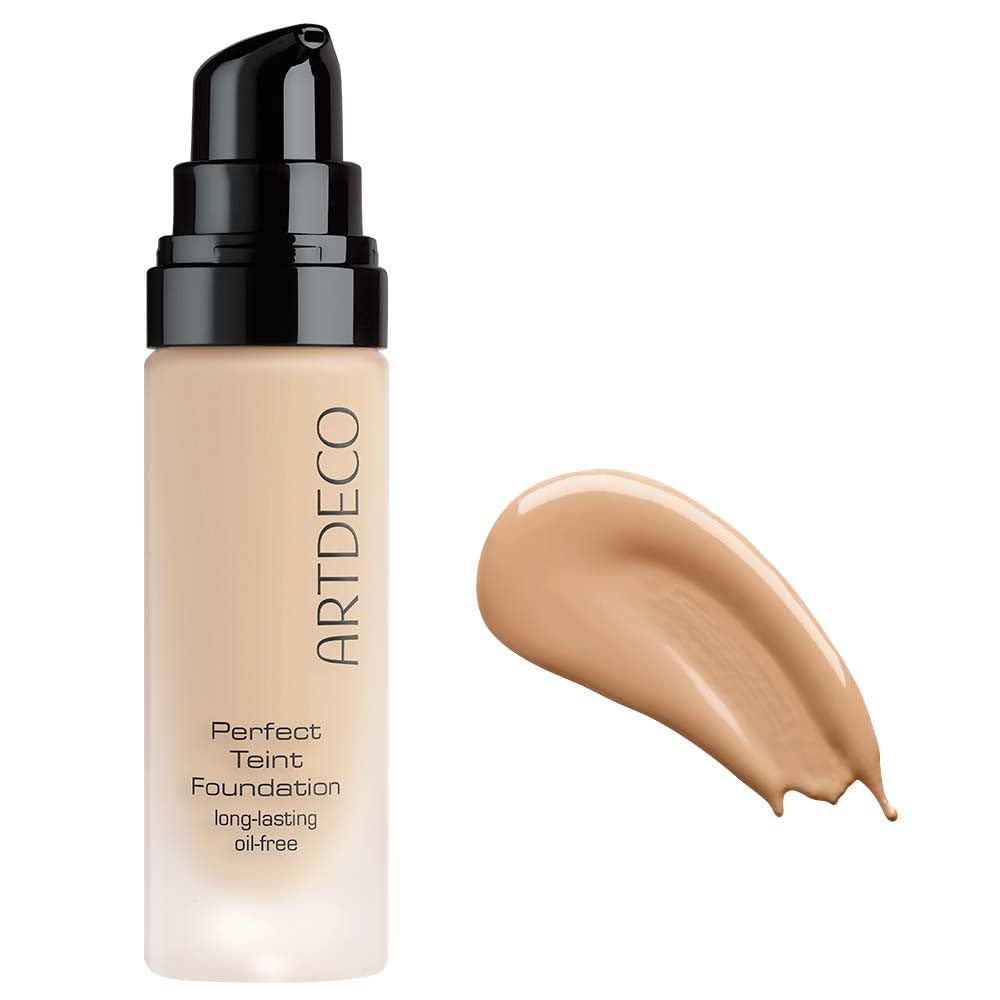 Artdeco Perfect Teint Foundation - Golden Biscuit N52 - Lightweight Liquid Formula - Medium To Full Coverage - Without Mask-Like