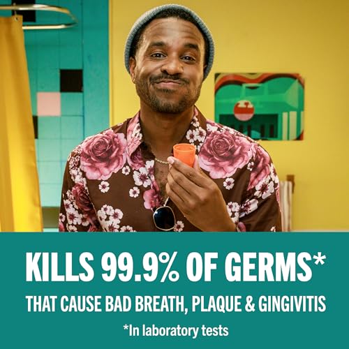 TheraBreath Deep Clean Mouthwash, Antiseptic Benefits, Fresh Mint Flavor, Dentist Formulated, Alcohol Free, 16 fl oz (Pack of 2)