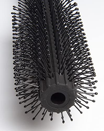 Diane Charcoal Soft Touch Handle Collection Round Brush, 1 Count (Pack of 1)