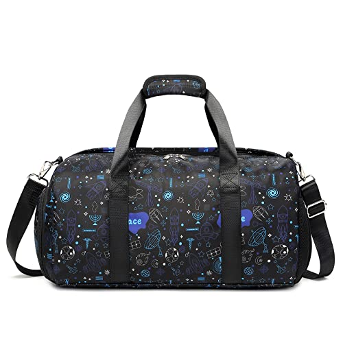 Sports Duffel for Girls Dance Bag Teens Duffle Bag Girls Weekender Bag Teen Gym Bag Travel Ballet Bag with Shoe Compartments