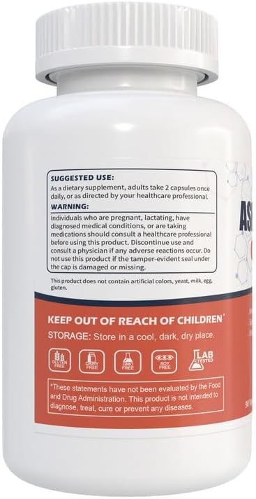 Ashwagandha 4000mg Extra Strength, Optimized Absorption with Black Pepper and Ginger Root, Natural Adaptogen Mood & Stress Support, Sleep & Energy Support, 90 Vegan Capsules