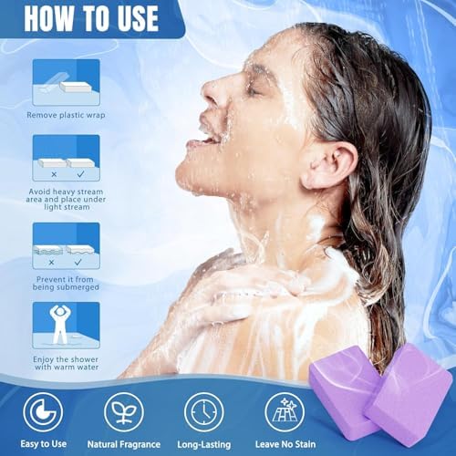 Shower Steamers with Natural Fragrance, 12 Pack Shower Bath Bombs, Mother's Day Presents, Luxury Self Care & Relaxation, Birthday Presents for Women and Men