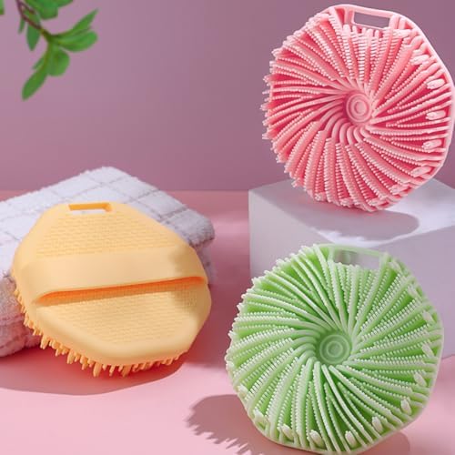 Silicone Body Scrubber, Exfoliating Body Scrubber for Sensitive Skin, Silicone Scrubber Body, Silicones Body Brush for Showering