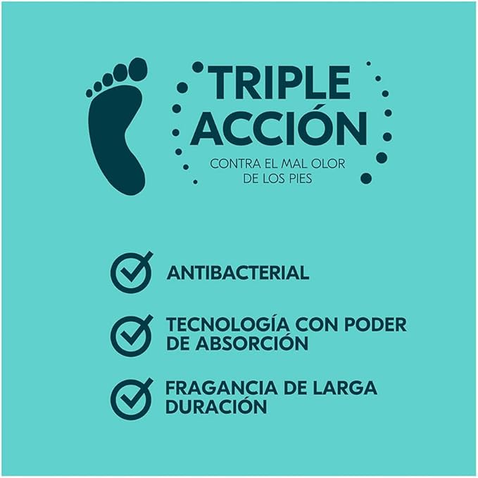 FOOT POWDER EFFICIENT FRESH WITH ZINC OXIDE 200G