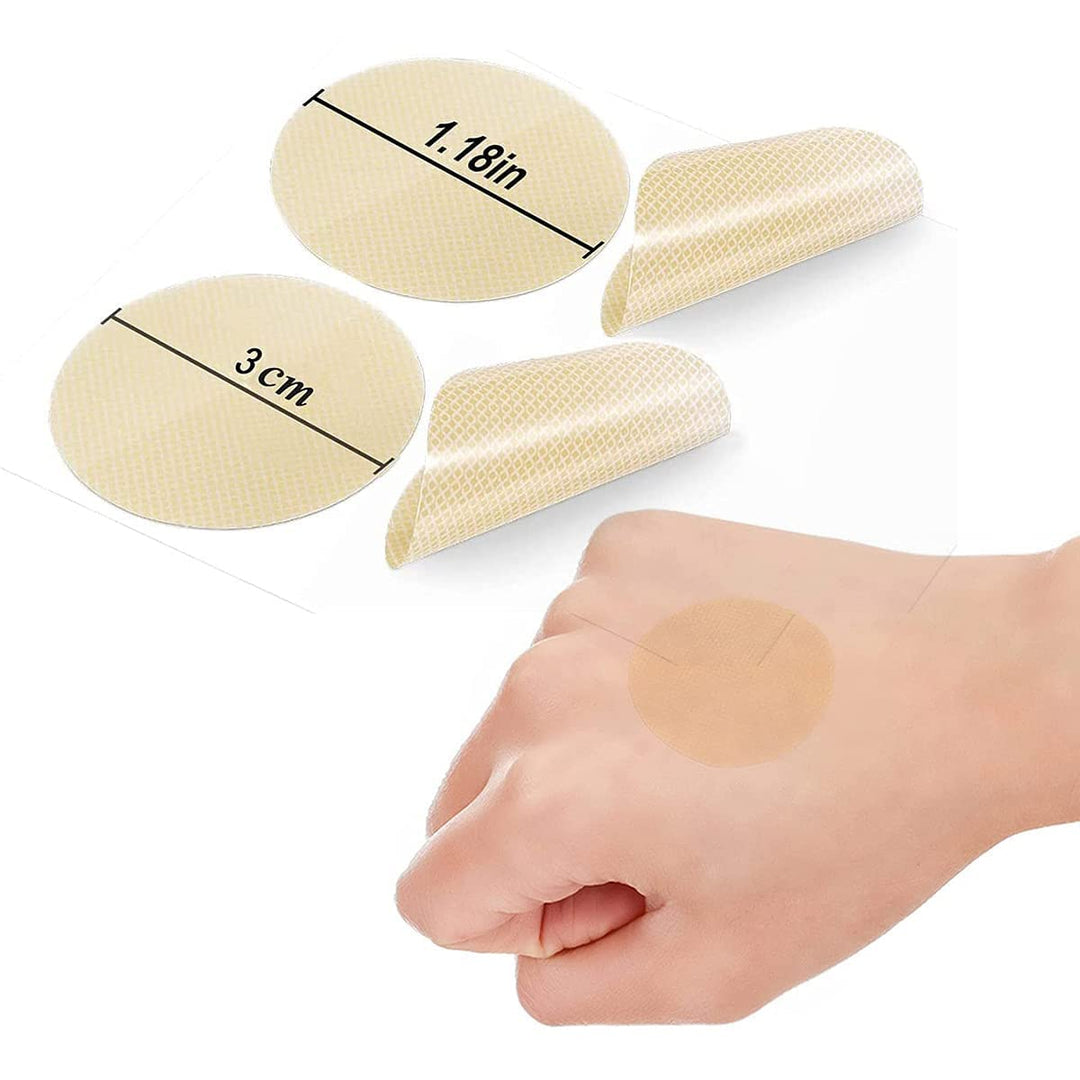 2XK-NOV Men's Nipple Cover Specially for Running - Value Pack(104 Pieces), Disposable Nipple Covers Stickers for Jogging and Marathon - 3cm Anti-Chafing Nipple Patch - Water- Resistant Nipple Guards