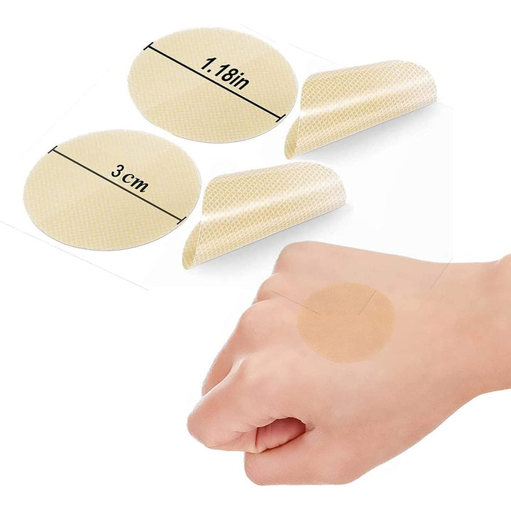 2XK-NOV Men's Nipple Cover Specially for Running - Value Pack(104 Pieces), Disposable Nipple Covers Stickers for Jogging and Marathon - 3cm Anti-Chafing Nipple Patch - Water- Resistant Nipple Guards