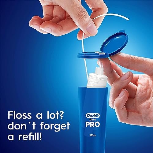 Oral-B Glide PRO Refillable Dental Floss Starter Kit + Refill, 240m