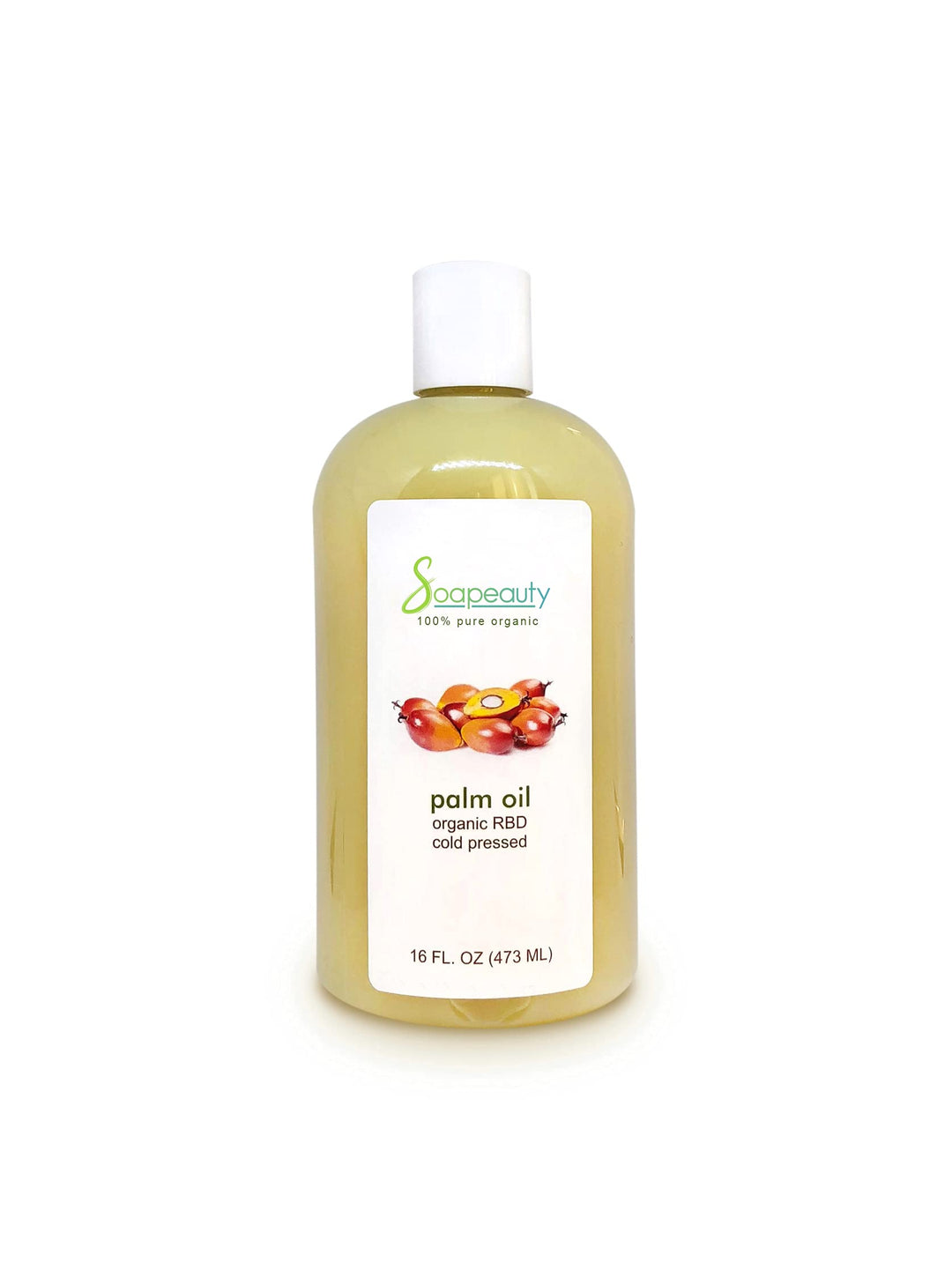 Soapeauty PALM OIL RBD CARRIER COLD PRESSED 100% PURE NATURAL 4 OZ TO 1 GALLON (48 OZ (3 PINT))