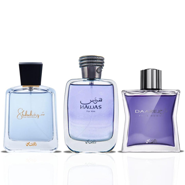 RASASI Hawas Ice Eau de Parfum for Men | 100ml | Premium Arabian Fragrance