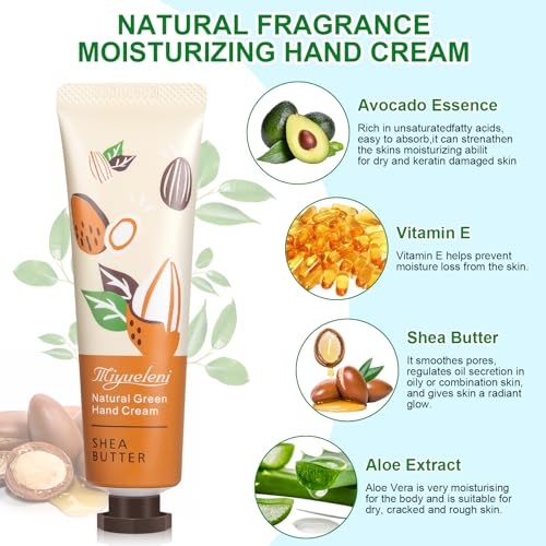 80 Pack Hand Cream Gift Set: Hand Lotion Travel Size, Teacher Appreciation Gifts, Hand Cream for Dry Cracked Hands, Mini Lotion Bulk, Small Gifts for Women Corworkers Nurse Birthday Party