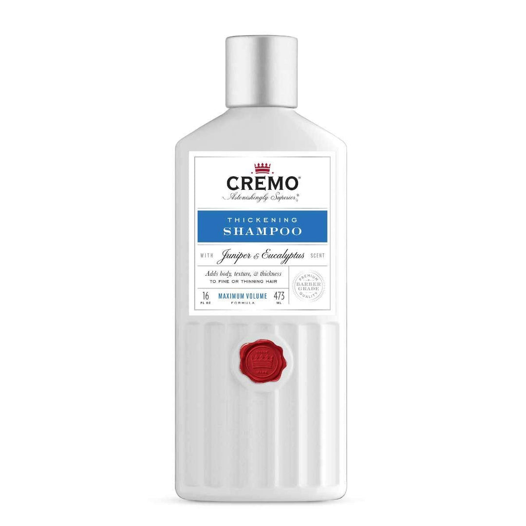 Cremo Thickening Shampoo, Juniper & Eucalyptus, 16 Fl Oz (473 Ml)