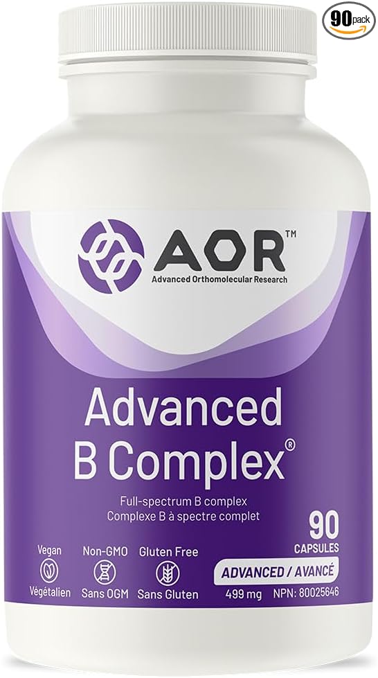 AOR Advanced B Complex, 90 CT