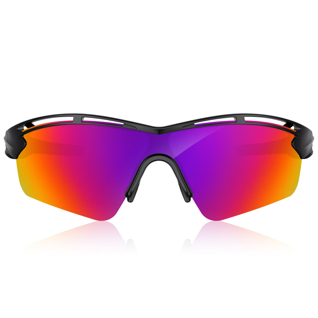 Polarized Sports Sunglasses for Men Women Youth Baseball Cycling Running Driving Fishing Tennis Golf Motor TAC UV400 TR90