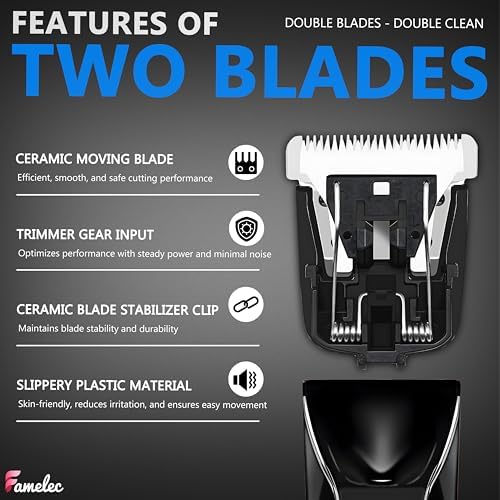 3 Pack For Manscaped Replacement Blades 2.0 3.0 4.0, Compatible with Manscaped Blade Replacement Lawnmower 3.0 Replacement Blades, For Manscape 4.0 Lawn Mower, Fit For Manscape Replacement Blades