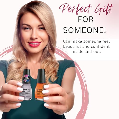 Sinful Colors Nail Polish Set 10 Piece Surprise, Plus 2 Bonus Repeat Shades