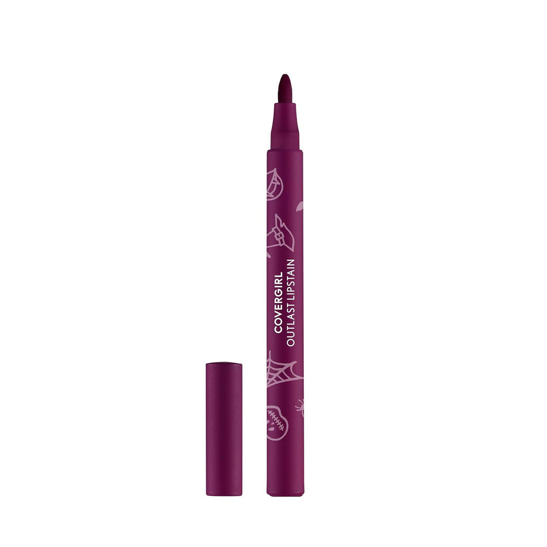 Covergirl Outlast Lipstain | Halloween Limited Edition | Transfer-Proof, Lightweight 0.05oz