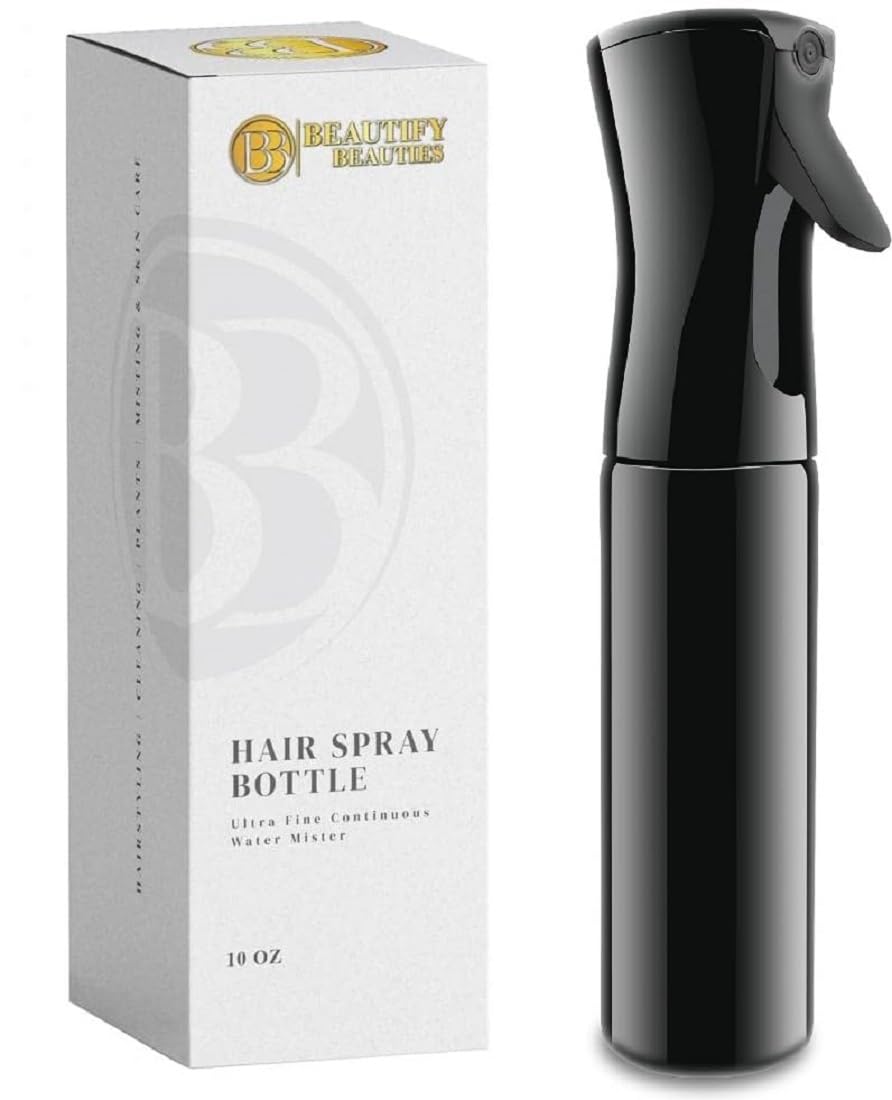 Continuous Mister Spray Bottle | 24 Oz Hair & Plant Care | BeautifyBeauties