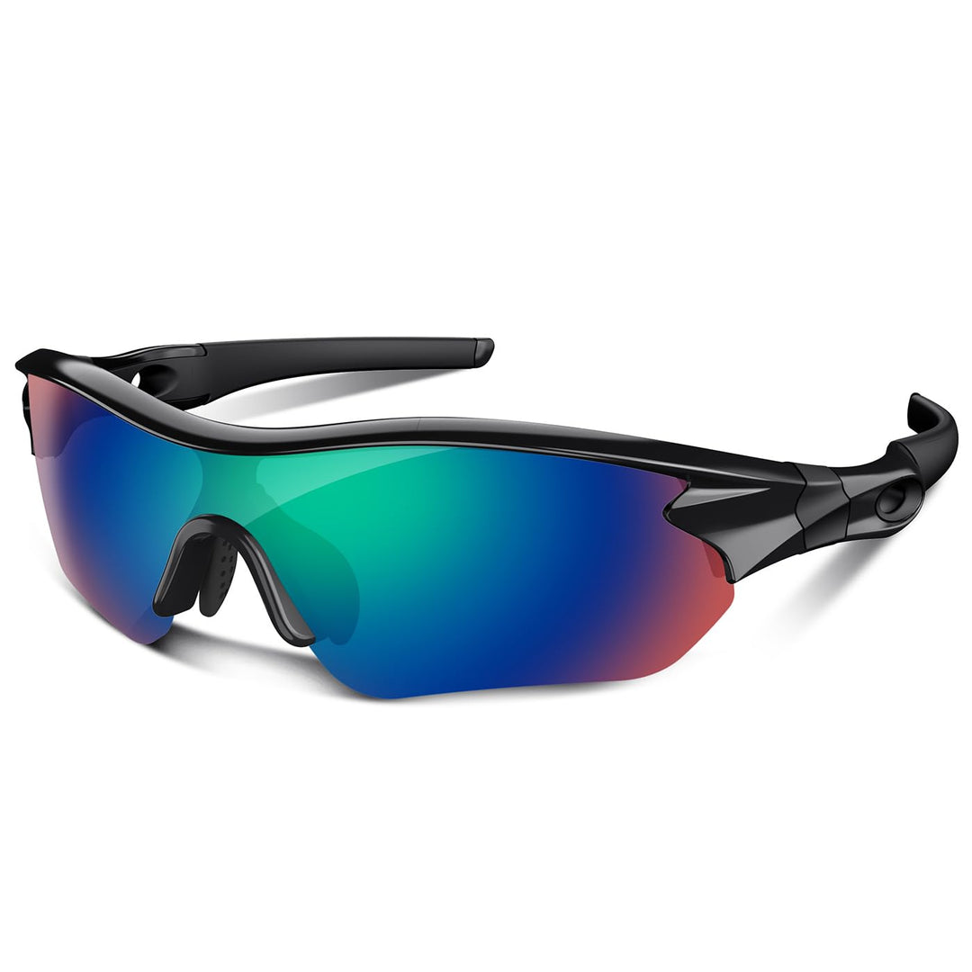 Polarized Sports Sunglasses for Men Women Youth Baseball Running Fishing Tennis Golf Cycling Driving Motor TAC UV400 TR90