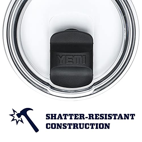 YETI Rambler 14 oz Mug, Vacuum Insulated, Stainless Steel with MagSlider Lid, White
