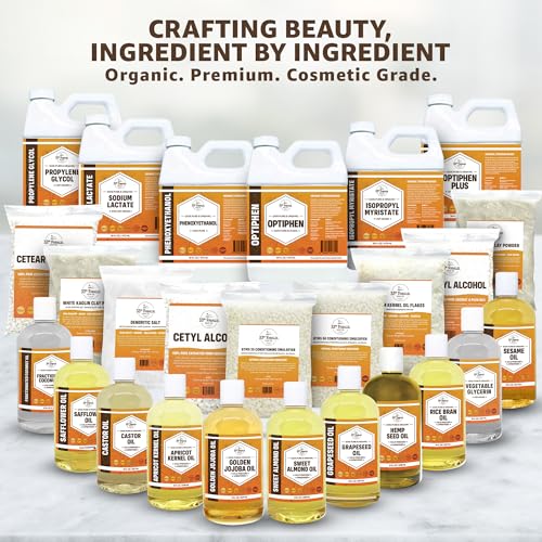 33rd PARALLEL | BTMS 50 (1 LBS / 16 Oz) Conditioning Emulsifier | 100% Natural Plant Derived | Behentrimonium Methosulfate Cetearyl Alcohol Emulsifying Conditioner | Product of USA (1 POUND)