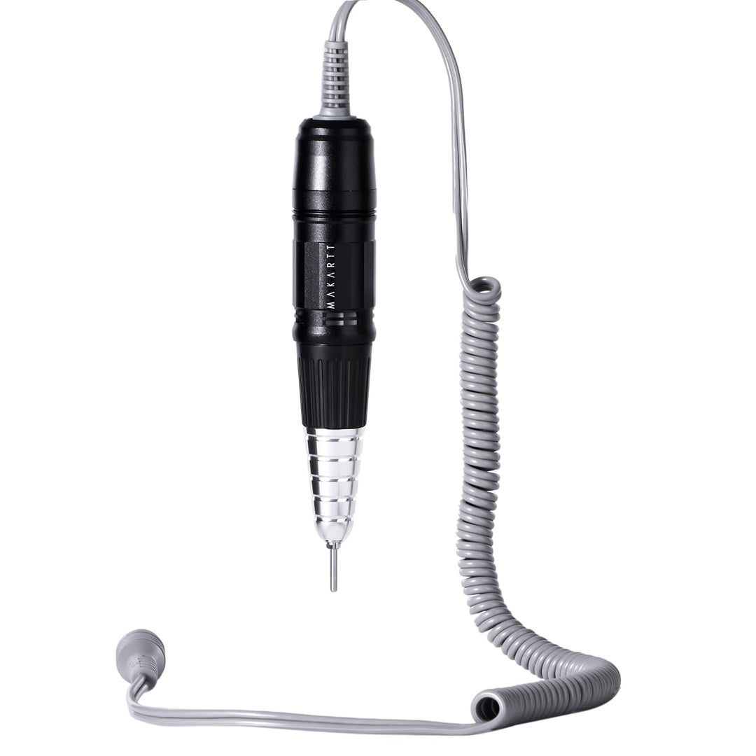 Makartt Nail Drill Handpiece For Up200 Machine:Professional Electric File Remove Gel Polish Poly Nail Gel Black B-05