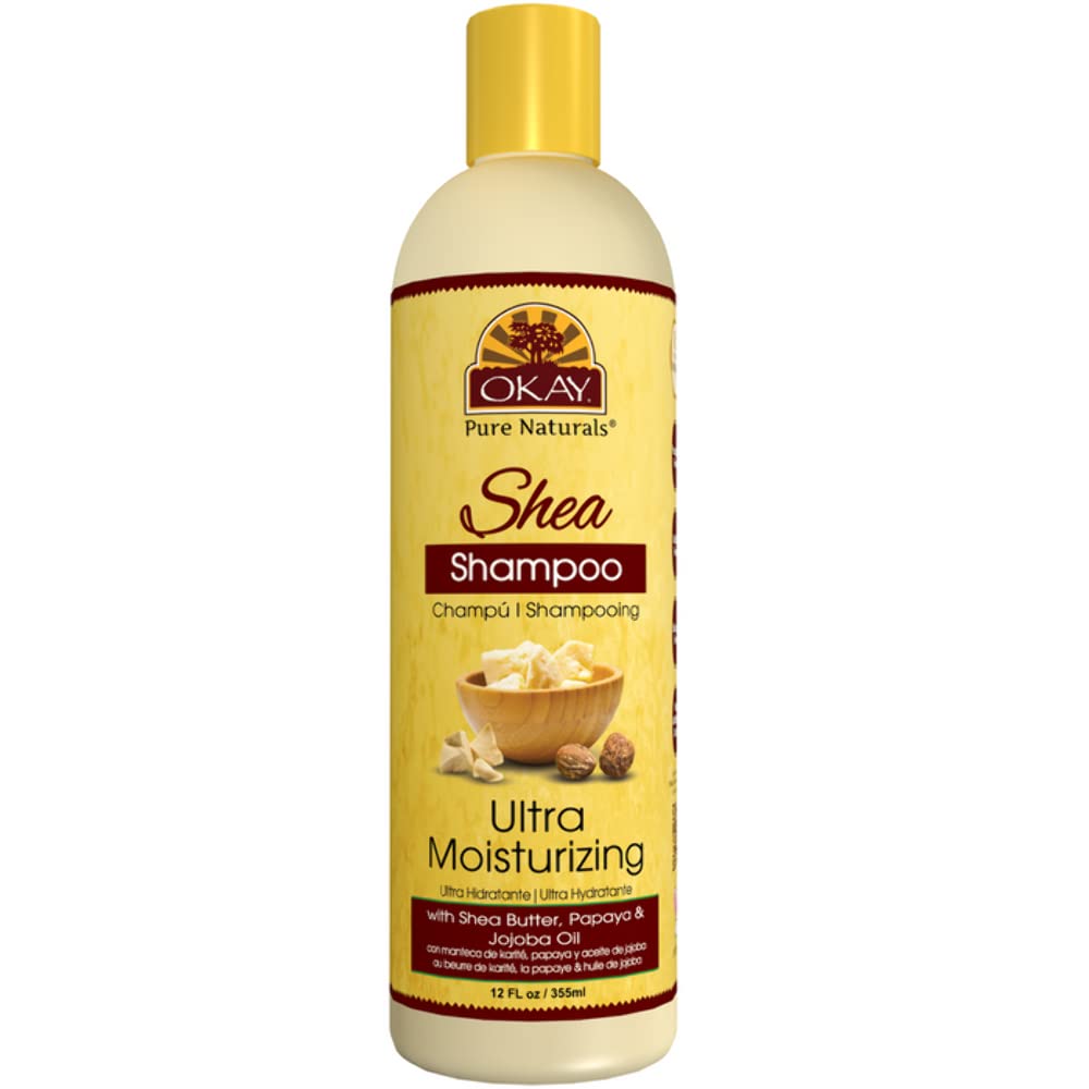 OKAY SHEA SHAMPOO 12oz / 355ml