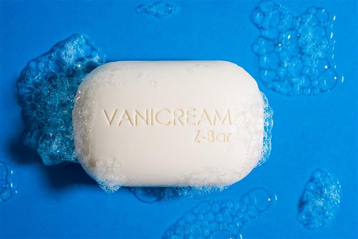 Vanicream Z-Bar, Seborrheic Dermatitis & Anti-dandruff Medicated Cleansing Bar, 2% Pyrithione Zinc Z-Bar Helps Relieve Itching, Redness and Flaking, 3.5 OZ
