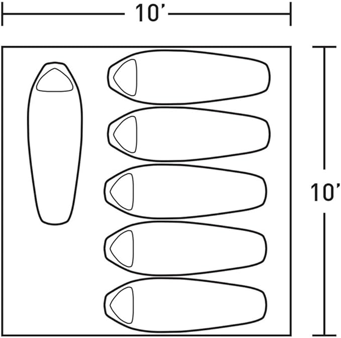 ALPS Mountaineering Camp Creek 6-Person Tent