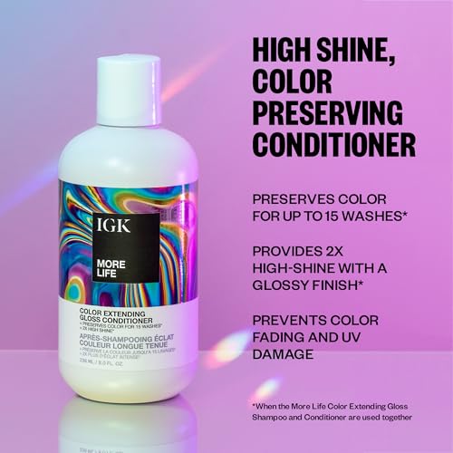 IGK MORE LIFE Color Extending Gloss Conditioner