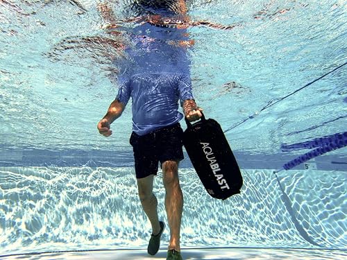 AquaBLAST Portable Fitness and Punching Bag, Water Exercise Equipment for Pools for a Total-Body, Low-Impact Workout, Pool Exercise Equipment, Sets Up in Seconds, Aquatic Exercise Equipment, 20 Liter