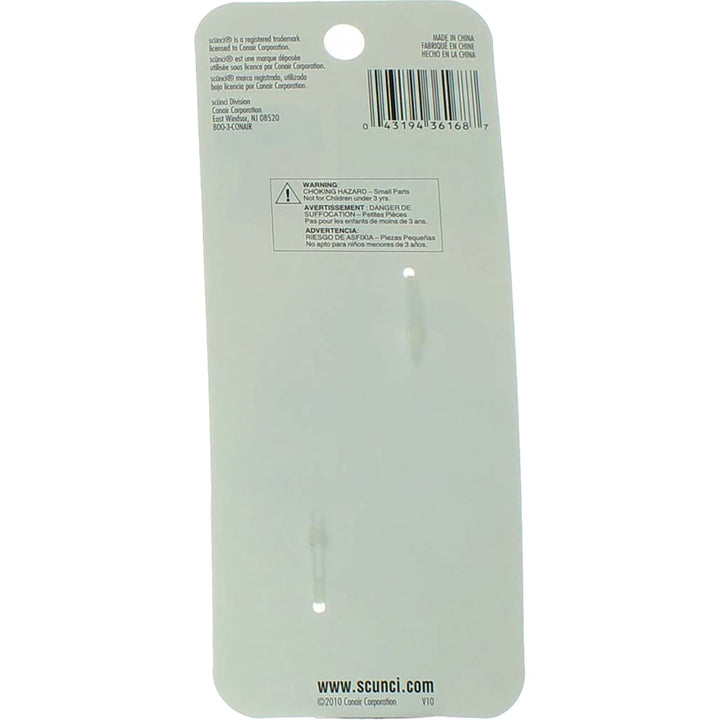 Scunci No Slip Grip Octopus Clip - Black or Brown