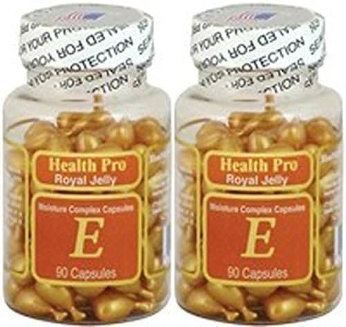 Vitamin E Skin Oil Royal Jelly, 90 Softgels (Pack of 2)