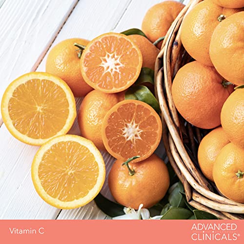 Advanced Clinicals Vitamin C Body & Hand Lotion Moisturizing Skin Care Cream For Hands & Body – Intense Soothing & Hydrating Vitamin C Hand Cream Moisturizer For Dry Cracked Hands, Large 8 Fl Oz