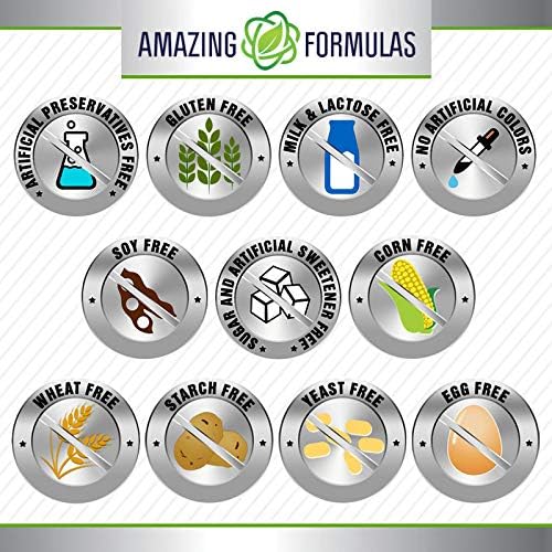 Amazing Formulas Magnesium Citrate | 200 Mg Tablets | Mineral Supplement | Non-GMO | Gluten Free | Made in USA (1 Pack, 240 Count)