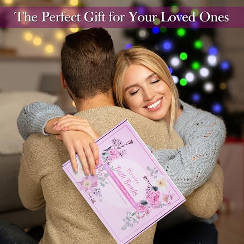 Bath Bombs for Women Gift Set - 30 Natural and Organic Bath Bombs with Essential Oils & Moisturizing Shea Butter, Spa Birthday Gift, Mother's Day, Selfcare Gifts for Her, Women， Bridesmaid Gift