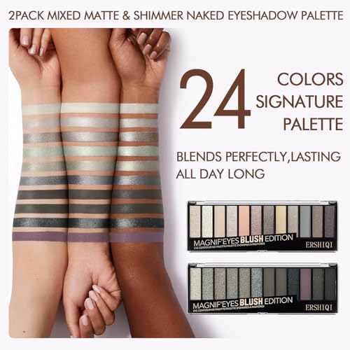 Professional Makeup Set Full Kit All in One Makeup Kit with Cosmetic Bag for Women/Girls&Teenager&Beginners Include Eyeshadow/Eyeliner/Foundation(US-C2-2)