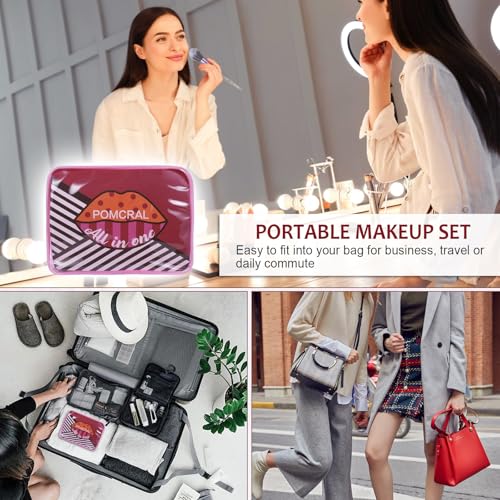 Makeup Kit For Women Full Kit Eyeshadow Eyeliner lipgloss, Lipstick Makeup brushes Mascara Eyebrow pencil Concealer Face Powder Primer make up Set For Girls Beginners