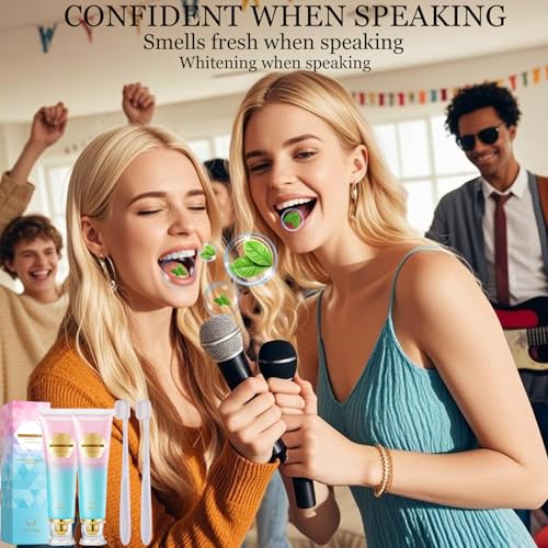 2Pcs Radiant Bright White Toothpaste, Niacinamide Whitening Toothpaste- for Healthier, Body Whiter Teeth, Whitening ToothpasteBright, Get rid of fire 2pcs